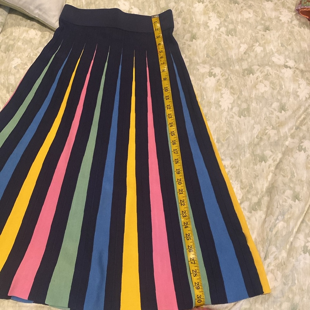 Maeve by Anthropologie Colorful Striped Midi Skirt - Picture 5 of 14